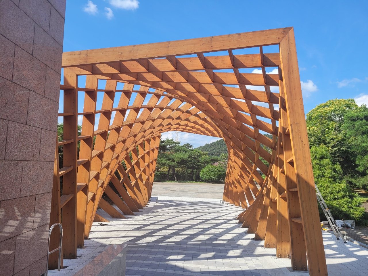 진주 경남 국립수목원 케노피 조성공사