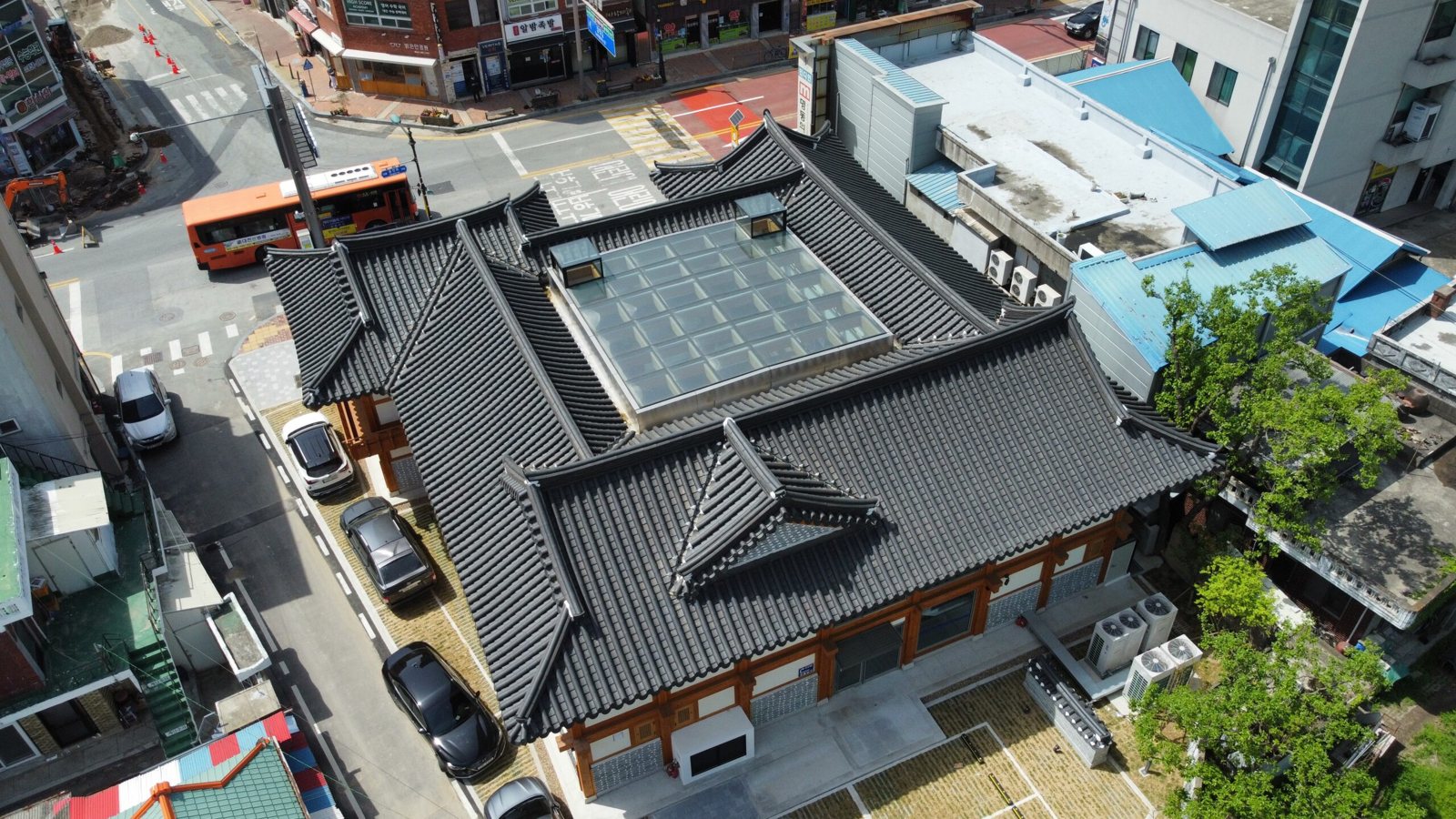 공주 청년센터 글루램 천창 공사